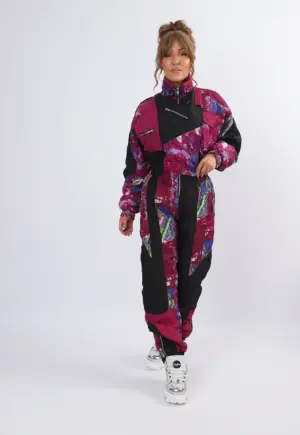 Vintage Ski Suit 90's HIGH SPEED UK 10 - 12 S / M (2CB)