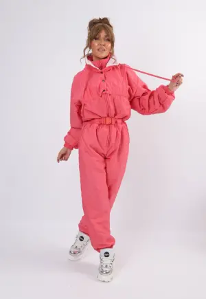 Vintage Ski Suit 80's MODE UK 10 - 12 S / M (2CR)