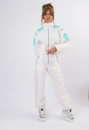 Vintage Ski Suit 80's INNSBRUCK Lightweight UK 8 XS (2CU)