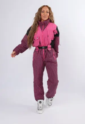 Vintage Ski Suit 80's RODEO UK 10 - 12 S / M Short Length (24C)