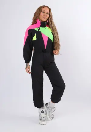 Vintage Ski Suit 80's RODEO UK 4 - 6 XXS Petite (24D)