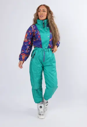 Vintage Ski Suit 90's TWINNERS UK 8 - 10 XS / S Short / Petite (24F)