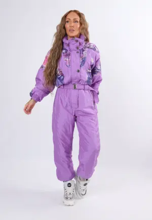 Vintage Ski Suit 80's ETIREL UK 10 S (24R)