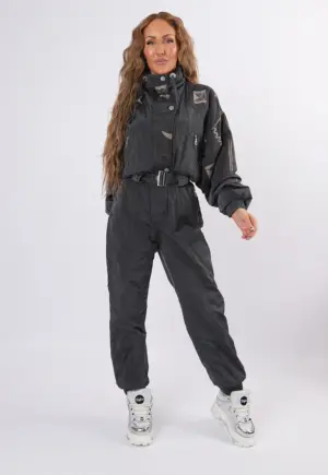 Vintage Ski Suit 90's HIBERNIA UK 10 S Short Length (2DC)