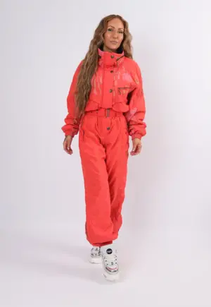Vintage Ski Suit 90's LUHTA UK 10 - 12 S / M 2DD)