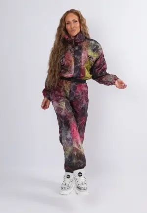 Vintage Ski Suit 80's GIGIRIZZI 'Flight For Heroes Edition' UK 10 - 12 S / M (2DQ)