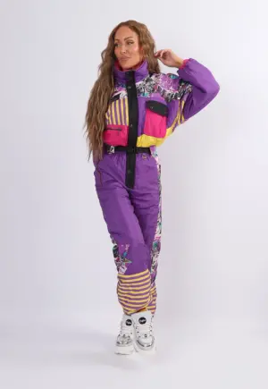 Vintage Ski & Snowboard Suit 90's RODEO UK 8 XS (2DX)