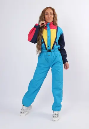Vintage Ski Suit 80's ETIREL UK 10 S (29A)