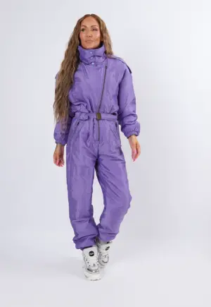Vintage Ski Suit 80's UK 10 S (25E)