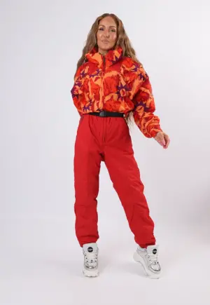 Vintage Ski Suit 90's BRUNIK UK 10 S (25Q)