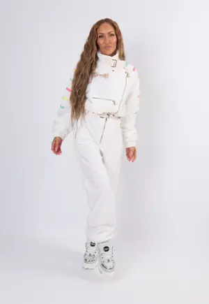 Vintage Ski Suit 80's 5TH AVENUE UK 12 M Tall (25Y)