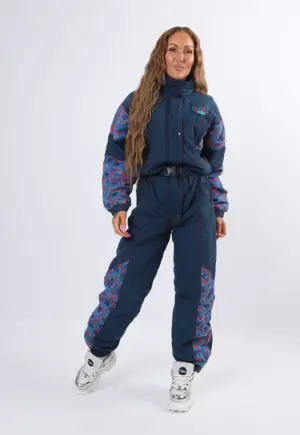 Vintage Ski Suit 80's UK 10 - 12 S / M Tall (2EM)