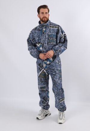 Vintage Ski Suit 90's QUICKSILVER UK L/XL 44" Chest (7HA)