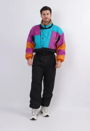 Vintage Ski Suit 90's ETIREL UK Large 42" 44" (9HJ)