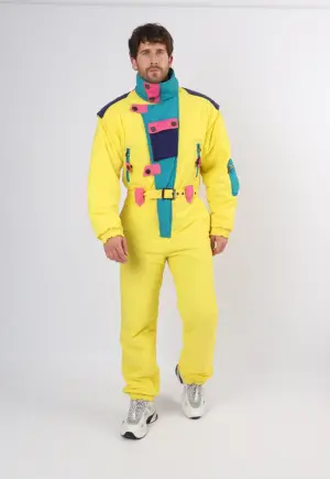 Vintage Ski Suit 90's 5th AVENUE UK M 40" (1LM)