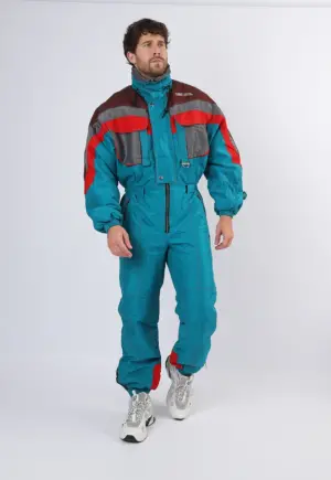 Vintage Ski Suit 90's DEIL UK Large 42" 44" (1LS)