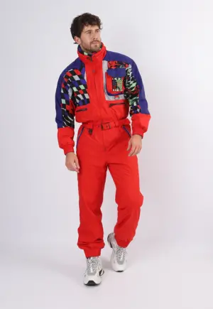 Vintage Ski Suit 90's SILVY UK Medium 38" Made in Italy (1LW)