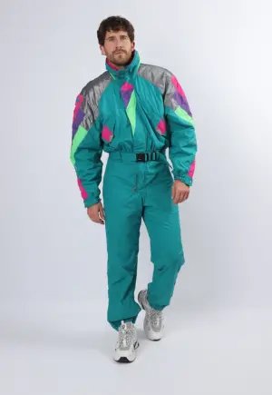 Vintage Ski Suit 90's ELLESSE UK Medium 38" 40" (1VG)