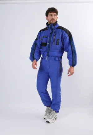 Vintage Ski Suit 90's LT SPORTS UK Medium Large 42" (13B)