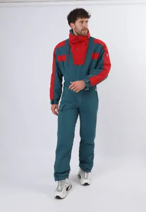 Vintage Ski Suit 90's UK M 40" 42" (13C)