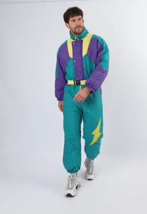 Vintage Ski Suit 90's UK Medium 38" 40" (13D)