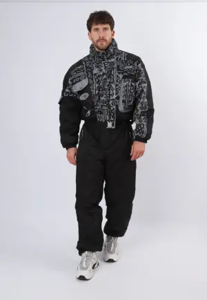Vintage Ski Suit 90's SUB MONTE UK Large 42"44" (13L)
