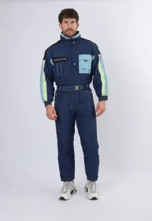 Vintage Ski Suit 90's BRUGI UK Small 36" 38" (13M)