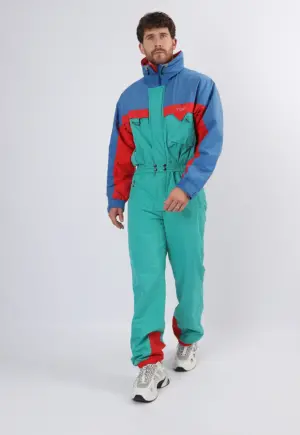 Vintage Ski Suit 90's TENSON UK Medium Large 42" (1CF)