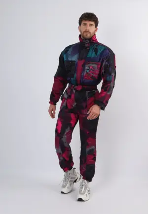 Vintage Ski Suit 90's SORRY UK Small 36" 38" Short (1CG)