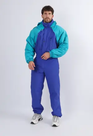 Vintage Ski Suit 90's GIZZI RIZZI UK Medium Large 42" Made in Italy (1HN)