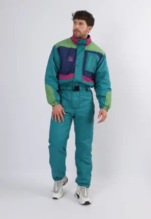 Vintage Ski Suit 90's BRUGI UK Medium 40" Made in Italy (1HY)