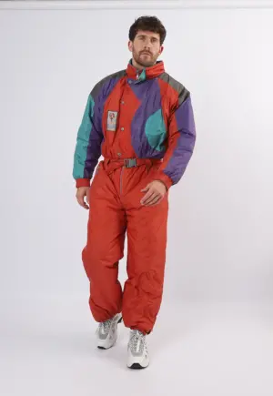 Vintage Ski Suit 90's SKI DYNASTY UK Large 42" 44" (1MU)