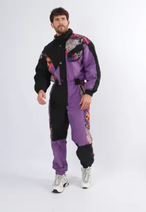 Vintage Ski Suit 90's ACTIVE UK Medium 38" Made in Italy (1ML)