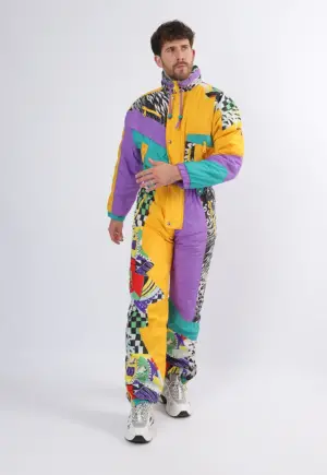 Vintage Ski Suit 90's RODEO UK Medium Large 42" (1MN)