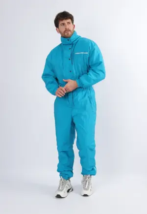 Vintage Ski Suit 80's 1980's UK Medium 40" (1MR)