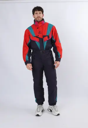 Vintage Ski Suit 90's DUBIN UK XS Small 36" Made in Italy (15A)