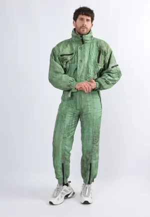 Vintage Ski Suit 90's SUNSET UK Large 42" 44" Short Length (1EO)