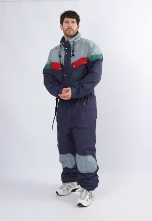 Vintage Ski Suit 90's C&A UK XXL 46" 48" Tall (1ET)