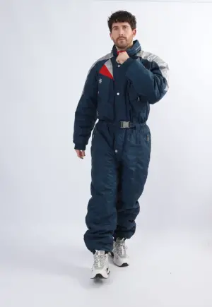 Vintage Ski Suit 90's SNOW ADVENTURE UK XL 44" 46" (1EZ)
