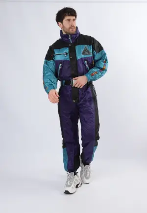 Vintage Ski Suit 90's SKIMUDA UK Small 36" 38" short length (1JC)