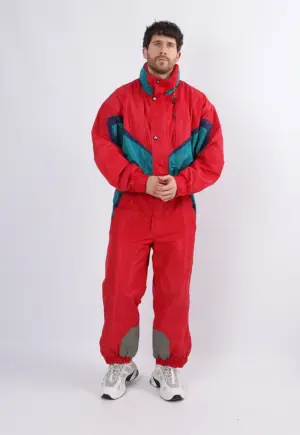 Vintage Ski Suit 90's TENSON UK Large XL 44" short (1JJ)