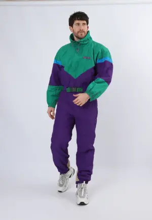 Vintage Ski Suit 90's FILA Magic Line UK Medium Large 42" Made in Italy (1JP)