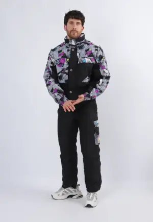 Vintage Ski Suit 90's SKIN UK Medium 40" Short length (1JU)