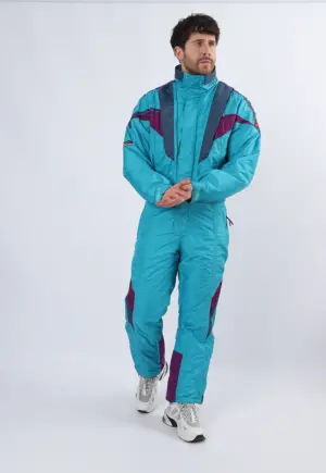 Vintage Ski Suit 90's AESSE UK Medium 38" made in Italy (1TA)