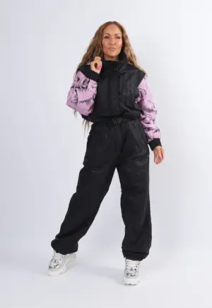 Vintage Ski Suit 80's UK 14 L (2EN)