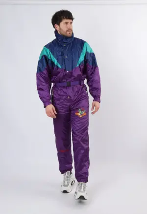 Vintage Ski Suit 90's AMERICAN UK Medium 40" 42" Short (1TG)