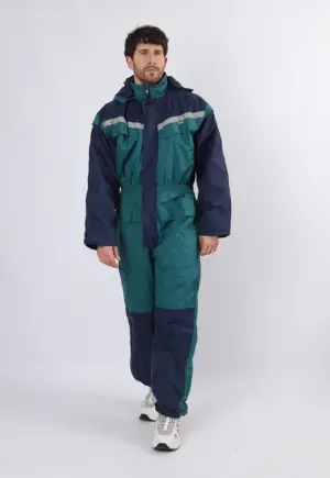 Vintage Ski Suit 90's LEXTON UK Medium 40" 42" (1TL)