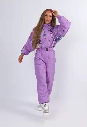 Vintage Ski Suit 90's ETIREL UK 10 - 12 S / M (2EZ)