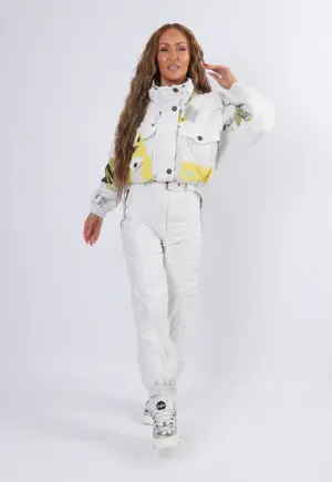 Vintage Ski Suit 80's TIKLAS UK 6 - 8 XS (2JA)