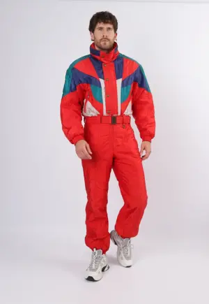 Vintage Ski Suit 90's DESCENTE UK M 40" (1BB)
